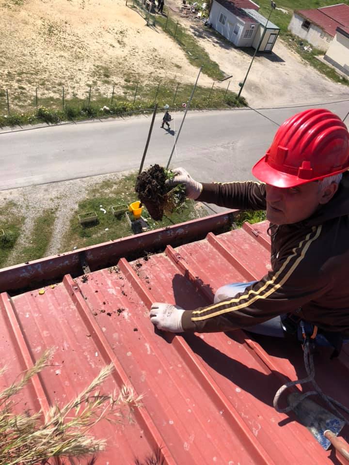 Edilcord, edilizia acrobatica, Lavoro in quota